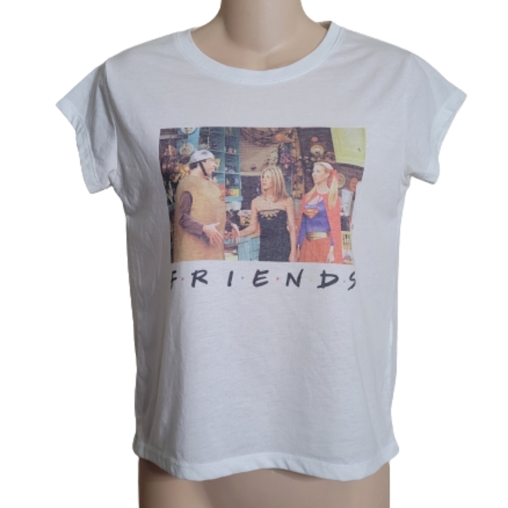 Friends The TV Series The Mini Fit Short Sleeve T-shirt Size Women's Small